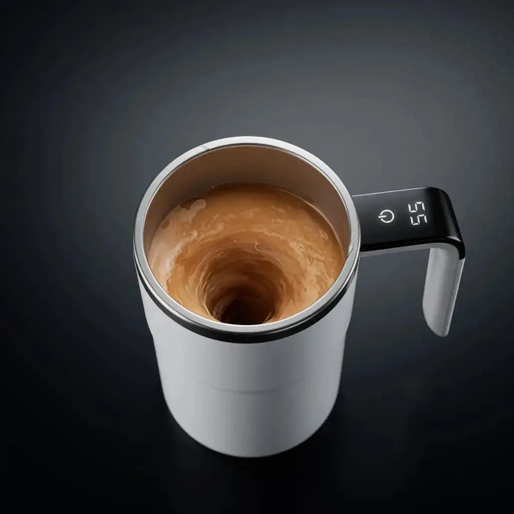 HADD MagBrew Smart Mug — Self-Stirring, USB Rechargeable - HADD