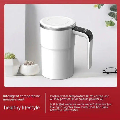 HADD MagBrew Smart Mug — Self-Stirring, USB Rechargeable HADD