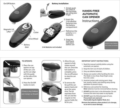 HADD AutoCut Electric Can Opener - HADD