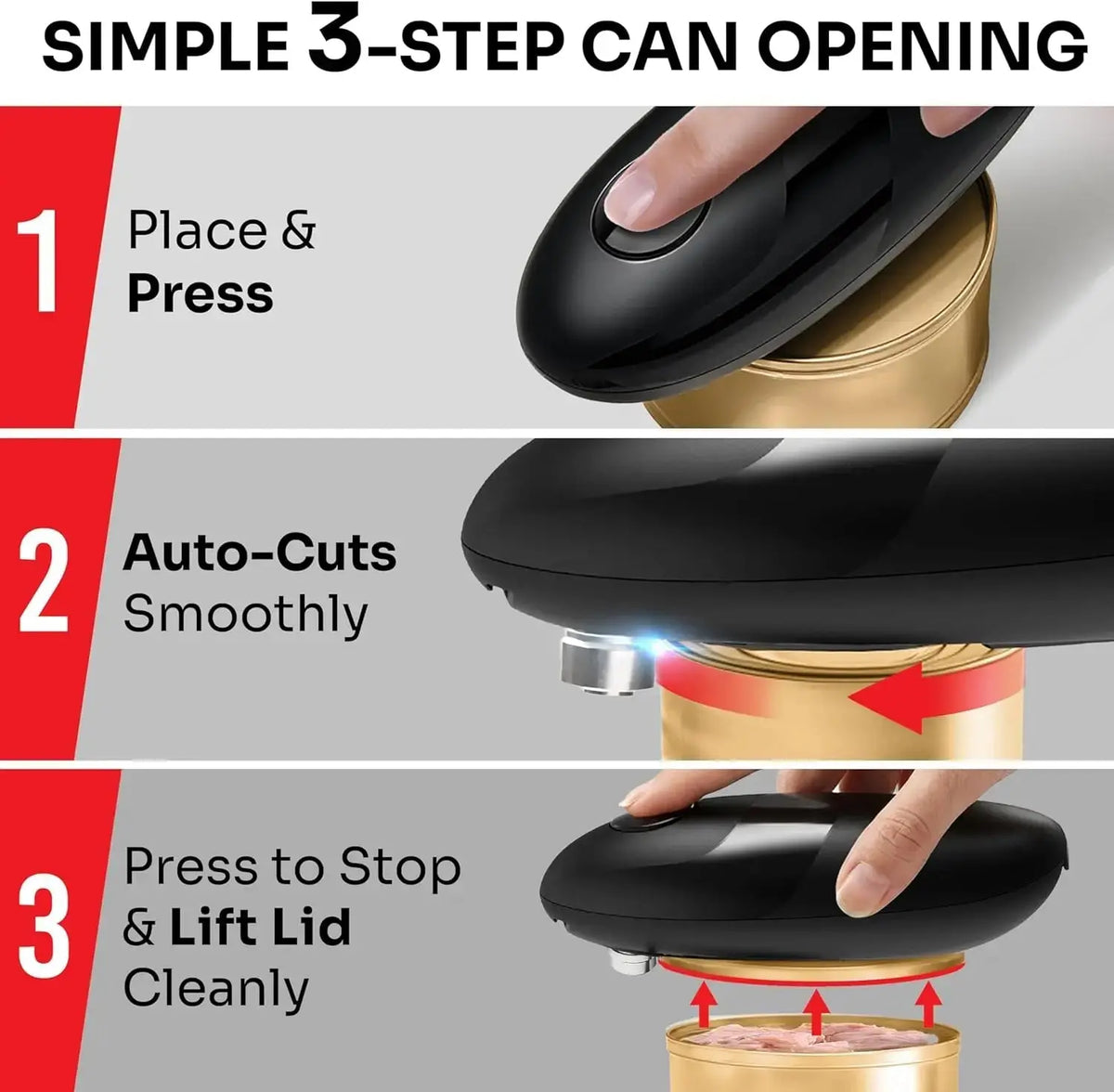 HADD AutoCut Electric Can Opener - HADD