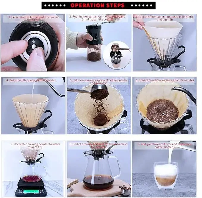 HADD BrewMaster Pour-Over Coffee Set — Complete Barista Experience at Home - HADD