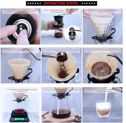 HADD BrewMaster Pour-Over Coffee Set — Complete Barista Experience at Home - HADD