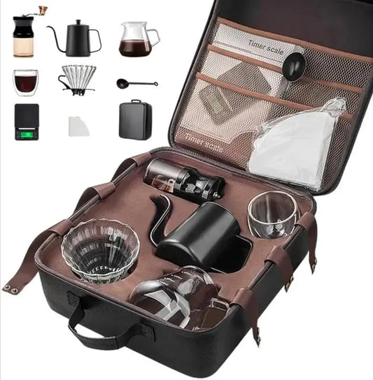 HADD BrewMaster Pour-Over Coffee Set — Complete Barista Experience at Home - HADD