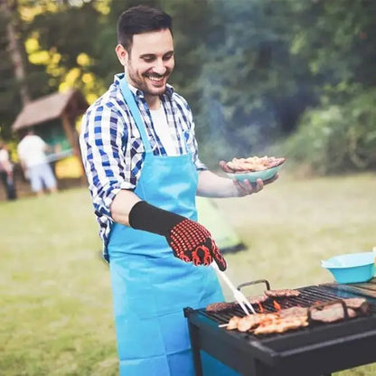 HADD FlameGuard BBQ Gloves — Heat Resistant up to 800°C - HADD