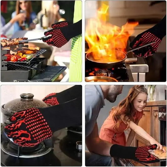 HADD FlameGuard BBQ Gloves — Heat Resistant up to 800°C - HADD