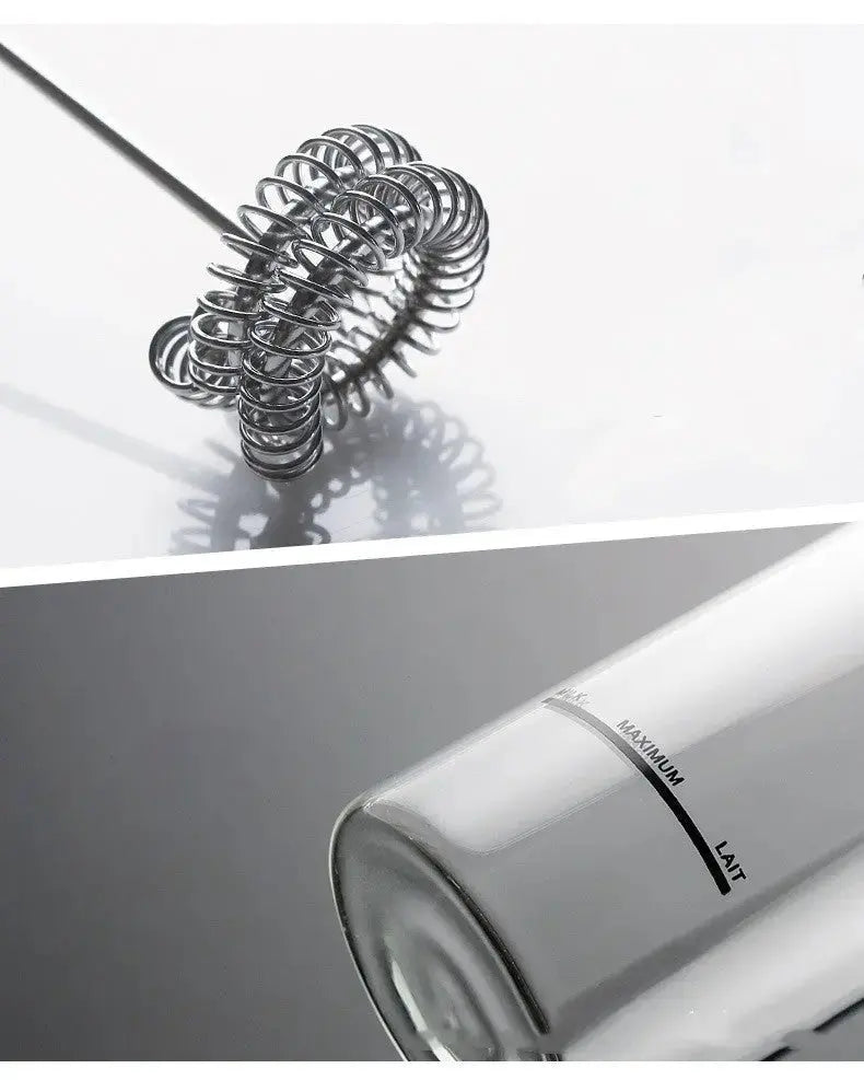 HADD FoamCraft Pro — Glass & Steel Electric Milk Frother - HADD