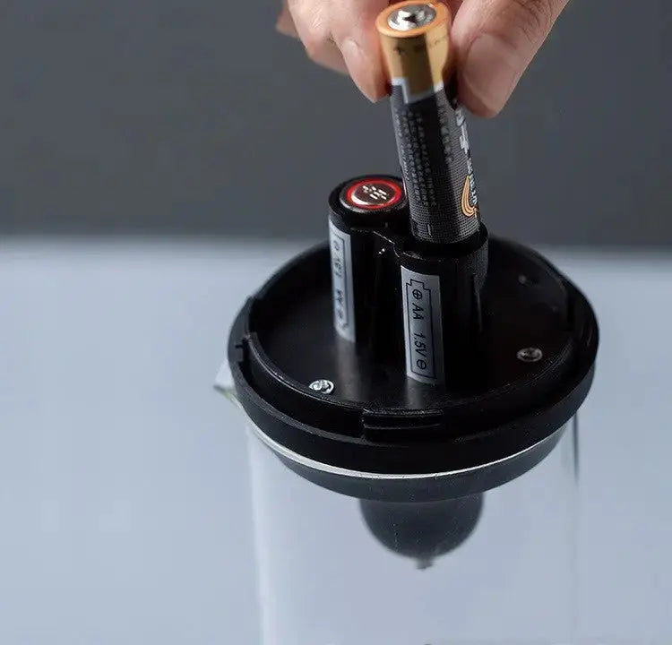 HADD FoamCraft Pro — Glass & Steel Electric Milk Frother - HADD
