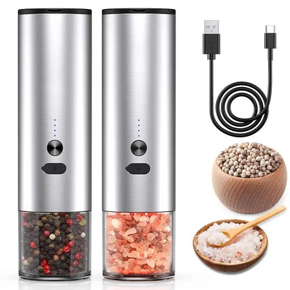 HADD GrindLux Pro — USB Rechargeable Electric Spice Grinder with LED - HADD