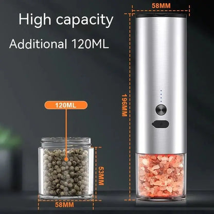 HADD GrindLux Pro — USB Rechargeable Electric Spice Grinder with LED - HADD