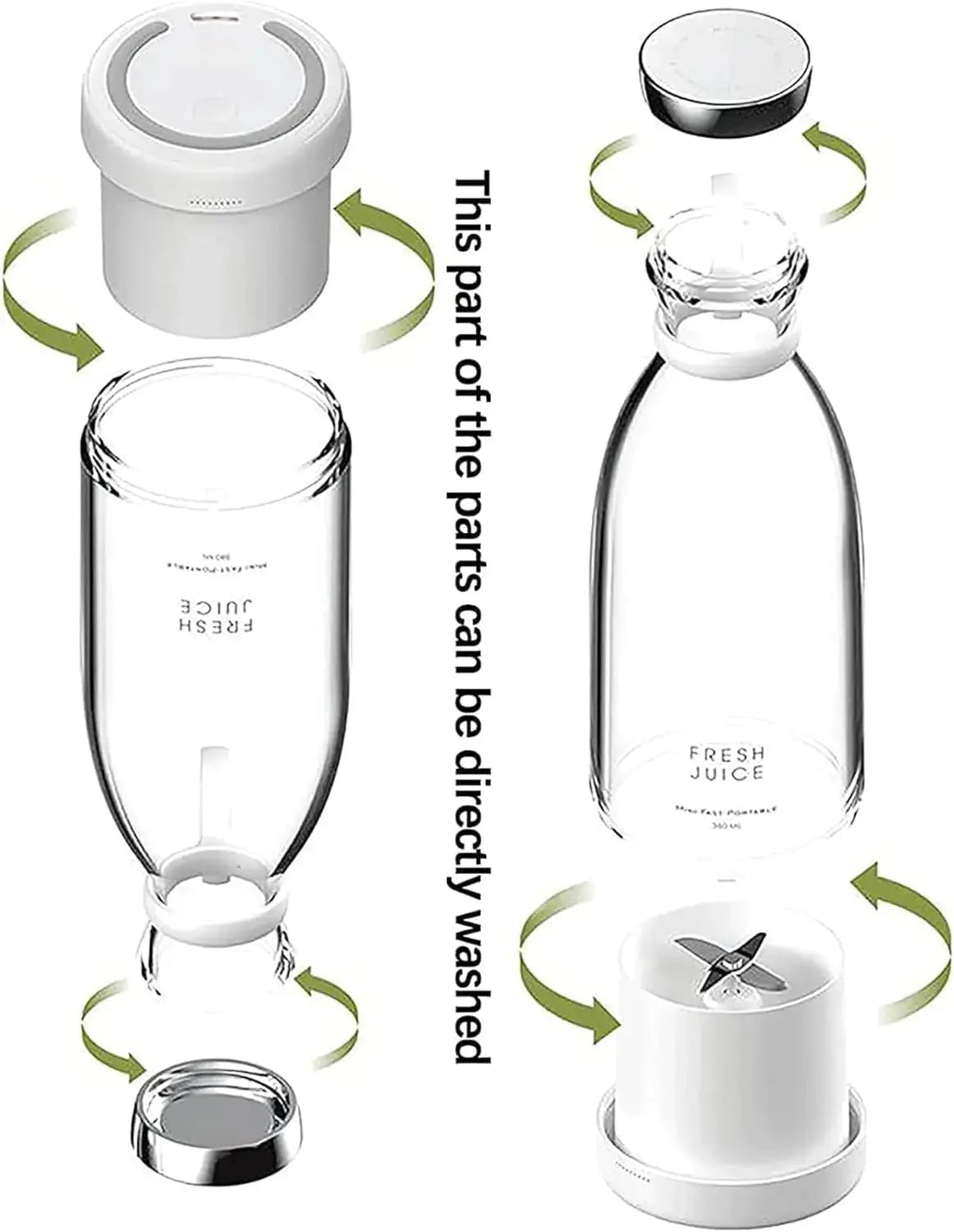 HADD Portable USB Electric Blender Cup - HADD