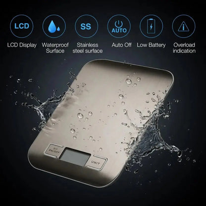 HADD ProWeigh Kitchen Scale — Precise to 1g, Up to 5KG - HADD