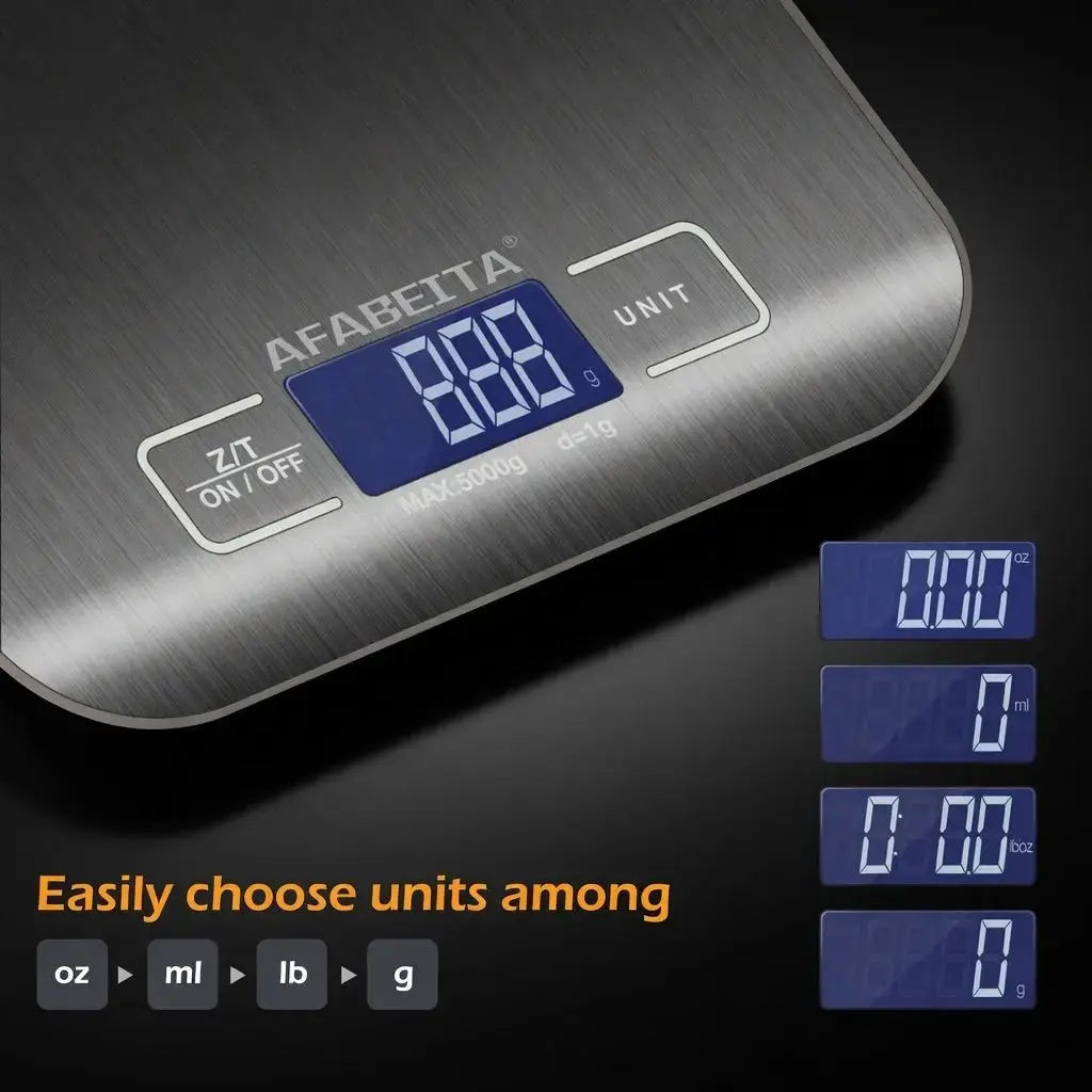 HADD ProWeigh Kitchen Scale — Precise to 1g, Up to 5KG - HADD