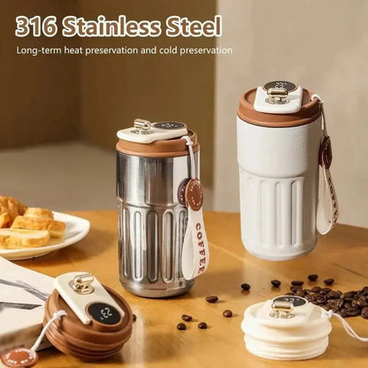 HADD ThermoGo Smart Travel Cup — Hot or Cold, Always Perfect - HADD
