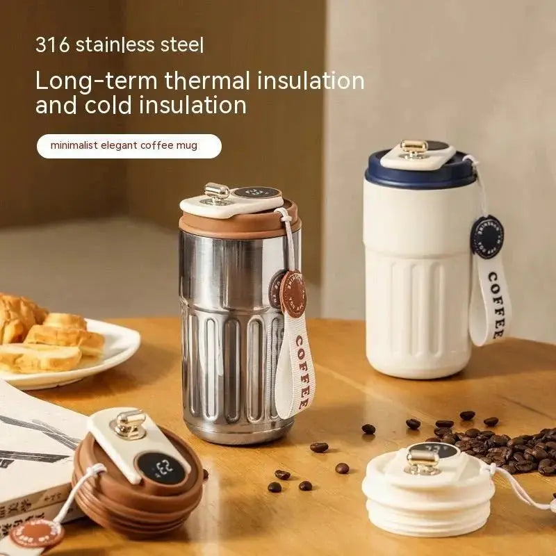 HADD ThermoGo Smart Travel Cup — Hot or Cold, Always Perfect - HADD